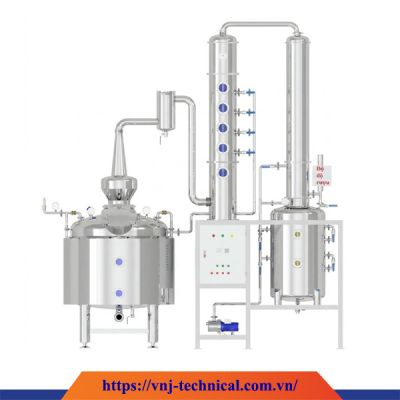 Tháp Chưng Cất Rượu Chân Không TA500