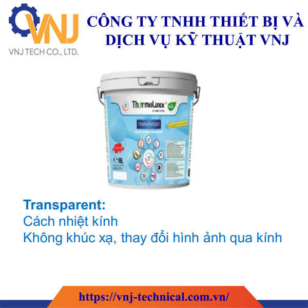 Sơn Cách Nhiệt Kính Transparent