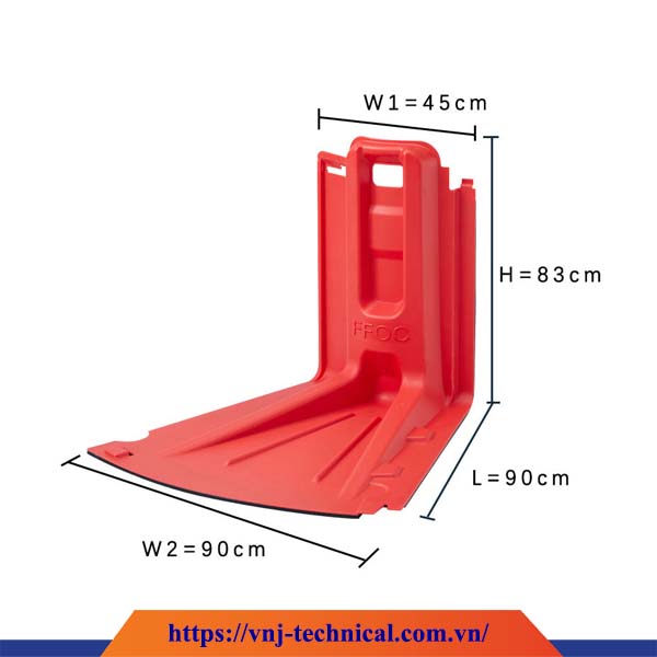 Tấm chắn lũ FH83-C chất liệu ABS