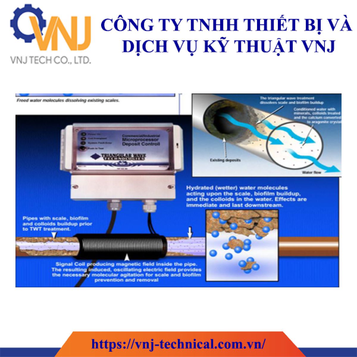 C&ocirc;ng Nghệ Xử L&yacute; C&aacute;u Cặn Bằng Điện Tử &ndash; Giải Ph&aacute;p Kh&ocirc;ng H&oacute;a Chất Hiện Đại